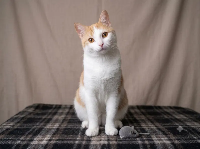 Alewife, an adult female cat up for adoption