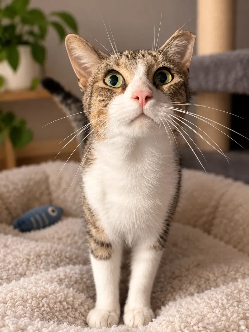 Scottie, an adult male cat up for adoption