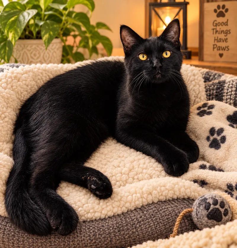 Asher, a male cat up for adoption