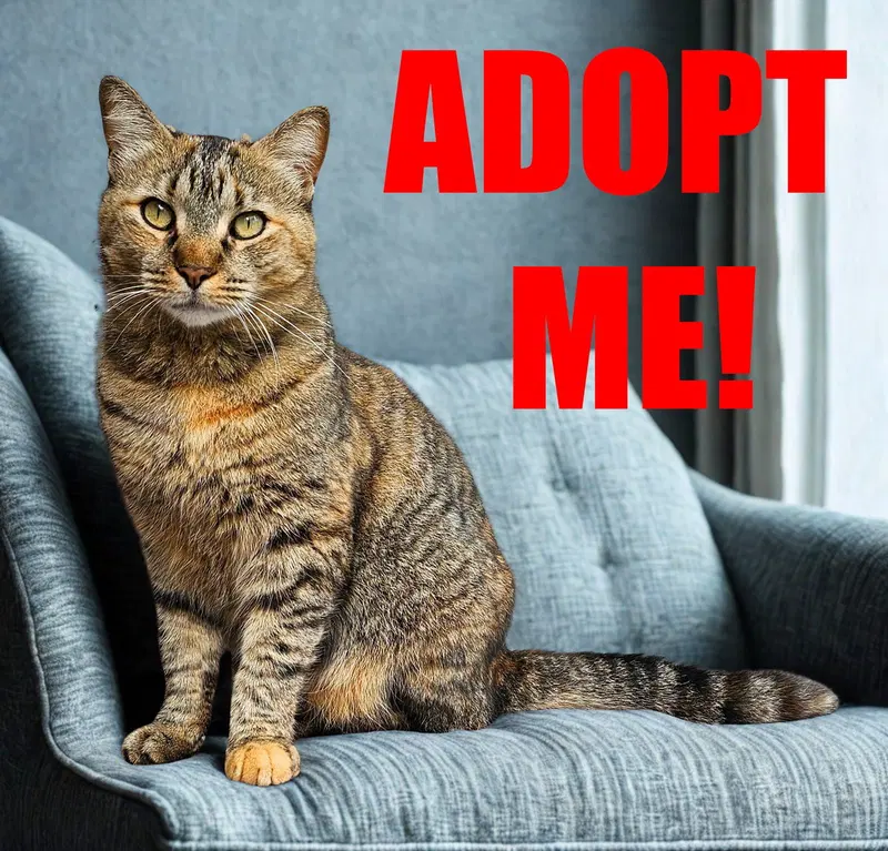 Abigail, an adult female cat up for adoption