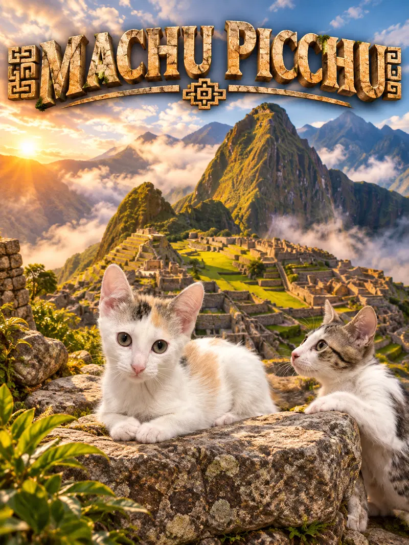 Machu Pichu, a female kitten up for adoption