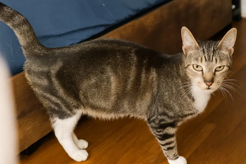 Mama Vanille, an adult female cat up for adoption
