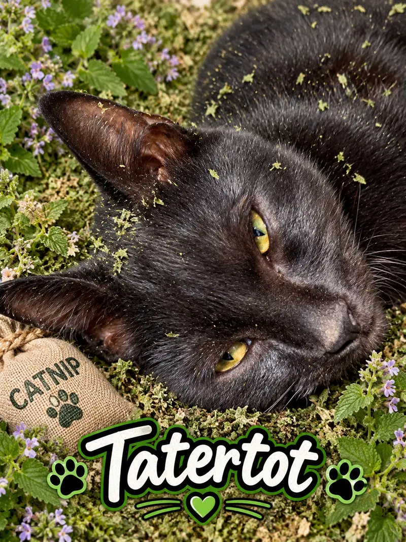 Tator Tot, a male kitten up for adoption