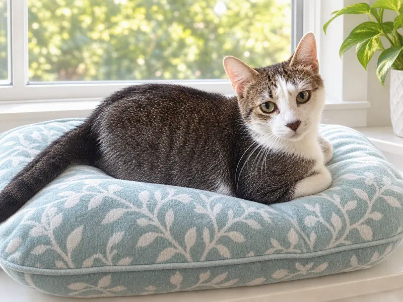 Peppermint Patty, an adult female cat up for adoption