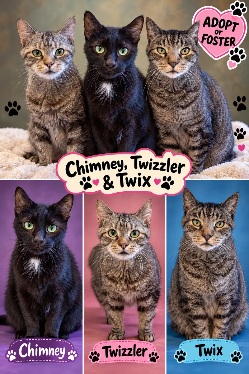Twix, an adult male Tabby cat up for adoption