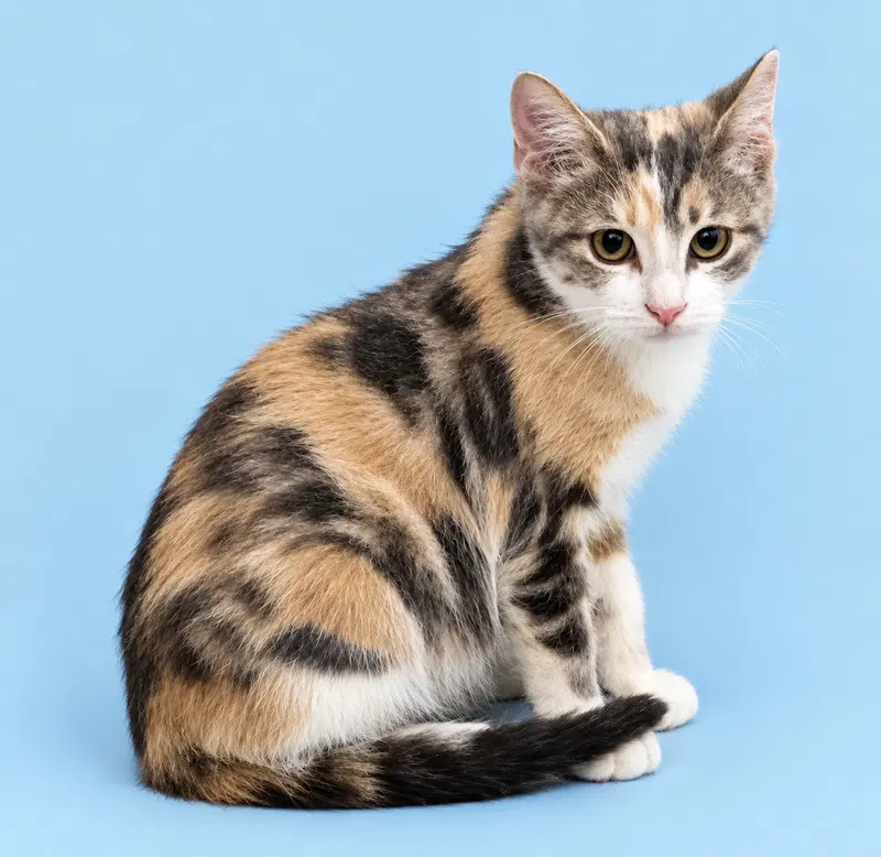 Sandie, a female kitten up for adoption