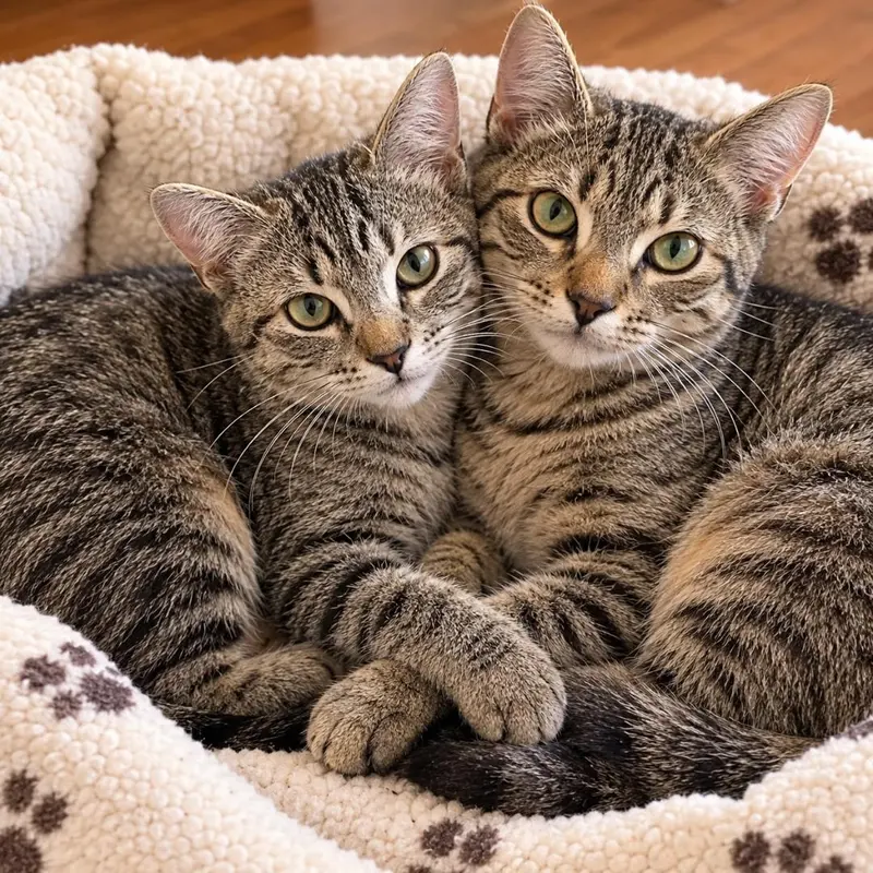 Aurora & Zelda, female cats up for adoption