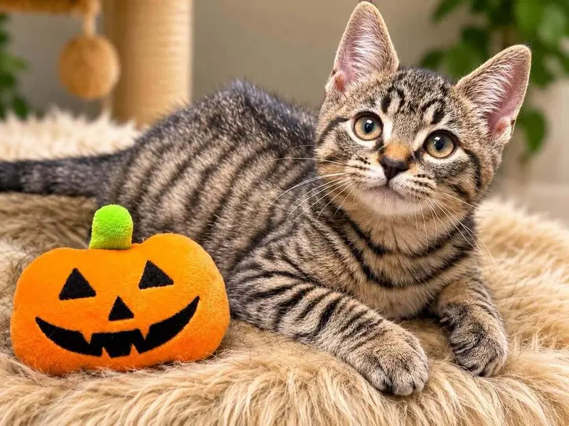 Storm, a male kitten up for adoption