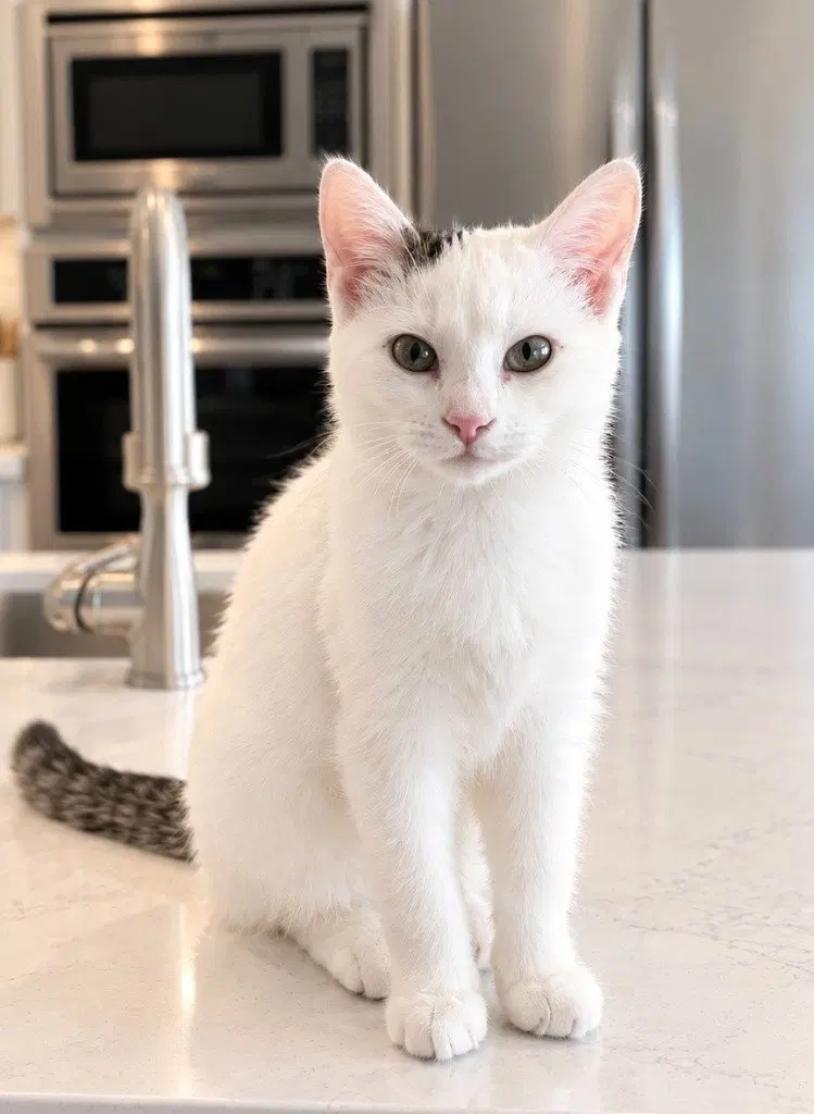 Miss Muffin, a female kitten up for adoption
