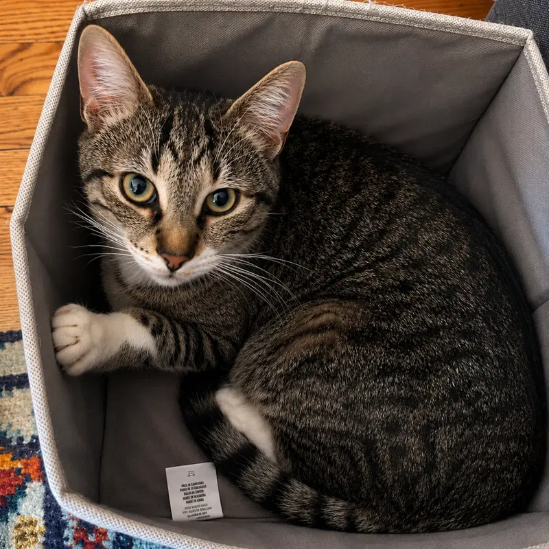 Rainbow Dash, a young male cat up for adoption