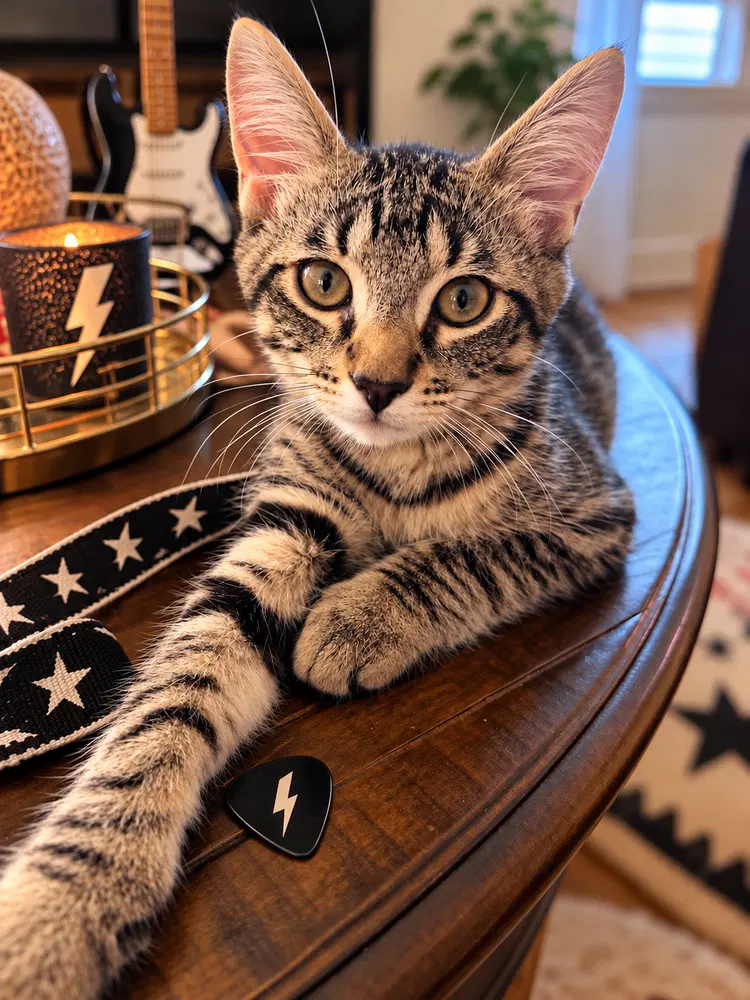 Zeppelin, a male kitten up for adoption