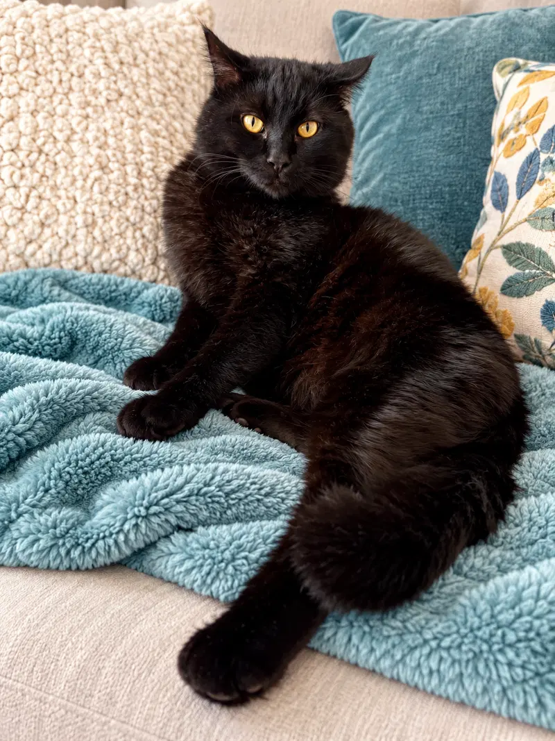 Parker, an adult male cat up for adoption