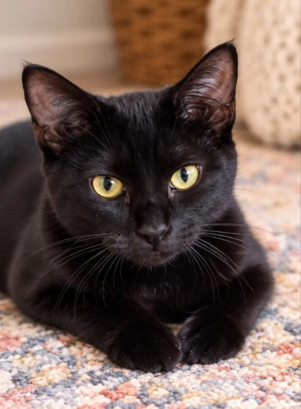 Bonsail, a female Bombay cat up for adoption